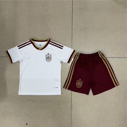 2026 Spain Away Kids sizes 16-28
