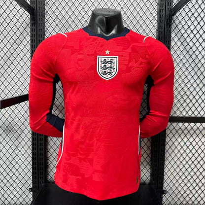 2026 England Away Long Sleeve Player S-2XL
