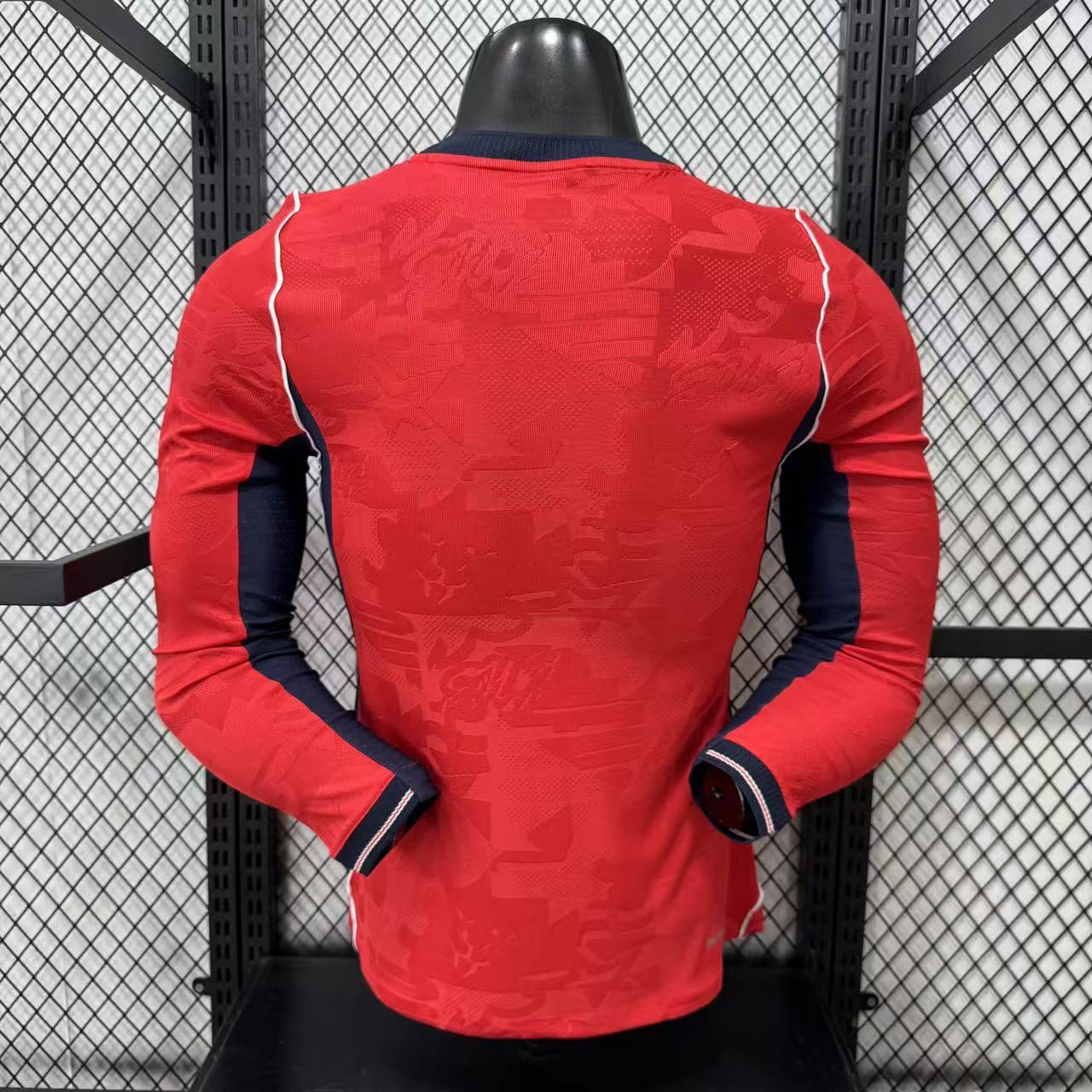 2026 England Away Long Sleeve Player S-2XL