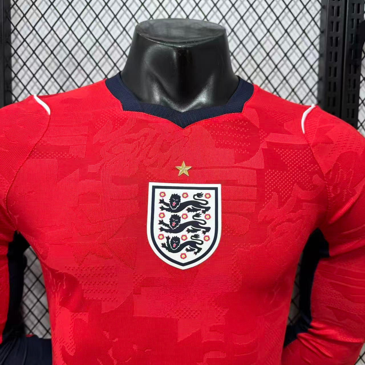 2026 England Away Long Sleeve Player S-2XL