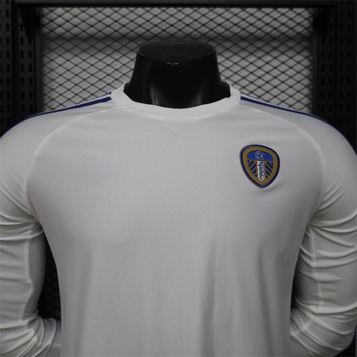 2026-27 Leeds United White Casual Retro Long Sleeve Player S-3XL