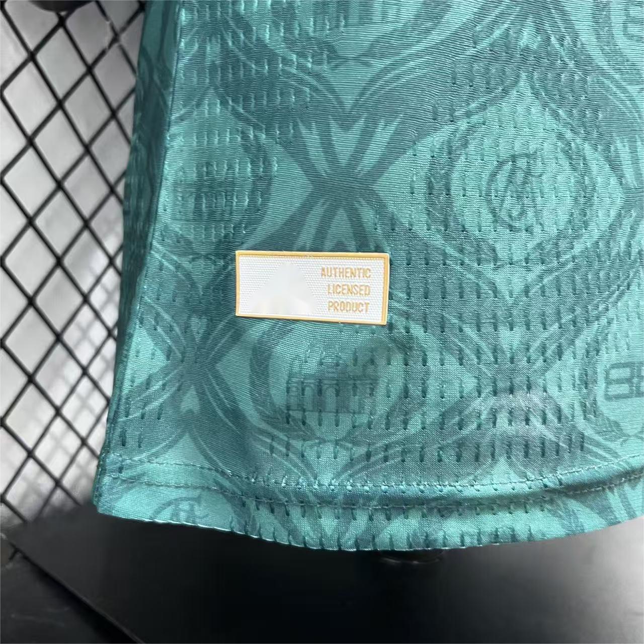 2026-27 Real Madrid Green Gold Special Edition Player S-2XL