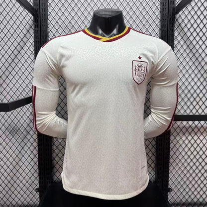 2026 Spain Away Long Sleeve Player S-3XL