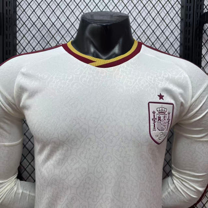 2026 Spain Away Long Sleeve Player S-3XL