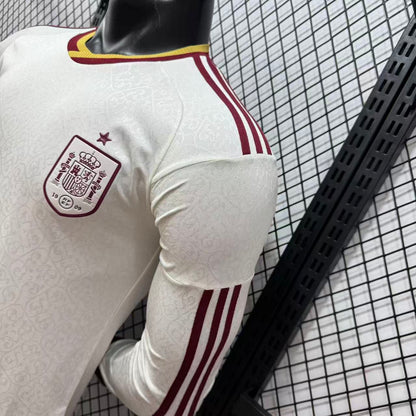 2026 Spain Away Long Sleeve Player S-3XL