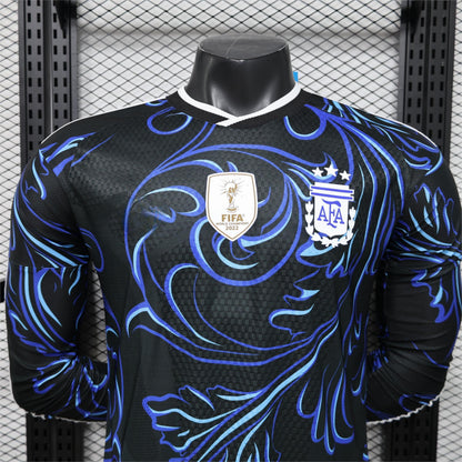 2026 Argentina Away Long Sleeve Player S-3XL