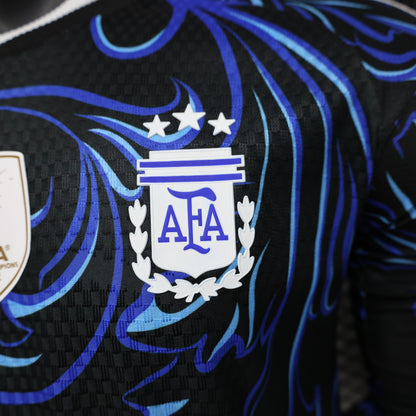 2026 Argentina Away Long Sleeve Player S-3XL