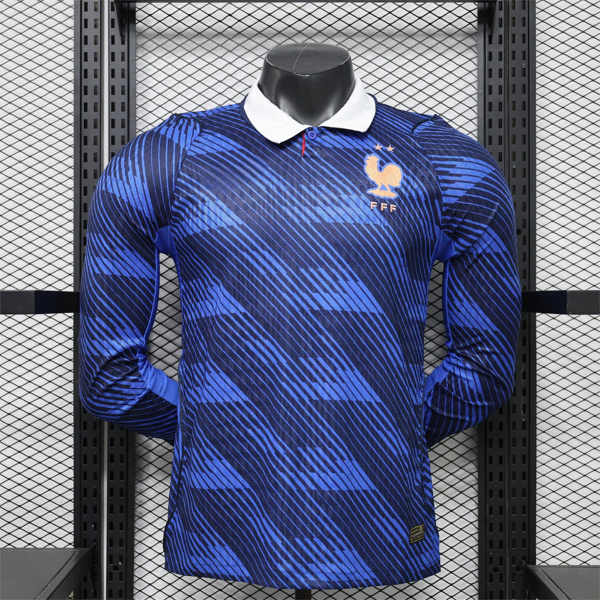 2026 France Home Long Sleeve Player S-3XL