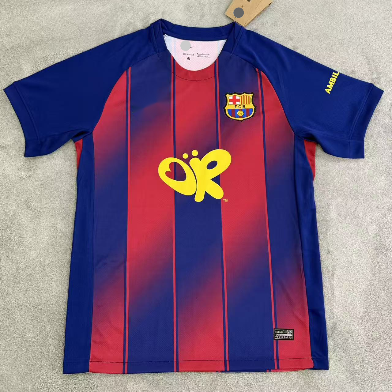 2025-26 Barcelona El Clásico Olivia Home Size S-4XL