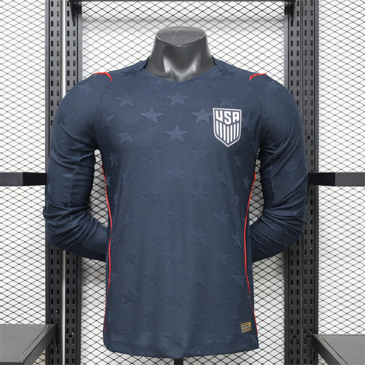 2026 USA Away Long Sleeve Player S-2XL