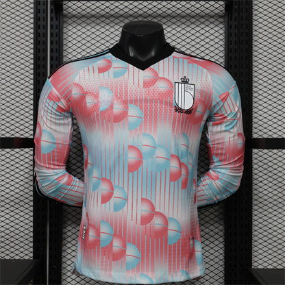 2026 Belgium Away Long Sleeve Player S-2XL