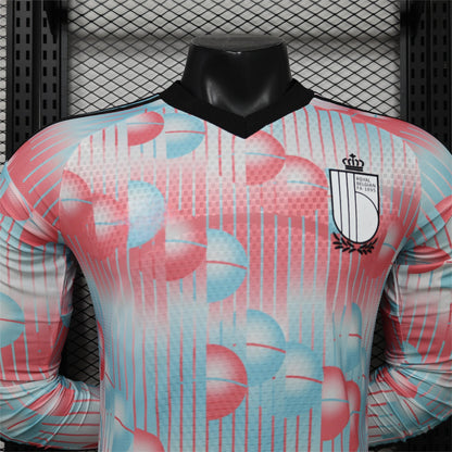2026 Belgium Away Long Sleeve Player S-2XL
