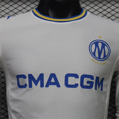 2026-27 Marseille thuisshirt wit lange mouwen speler S-2XL