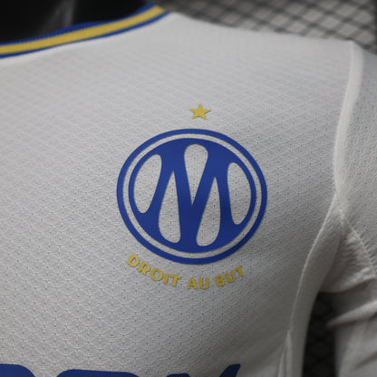 2026-27 Marseille thuisshirt wit lange mouwen speler S-2XL