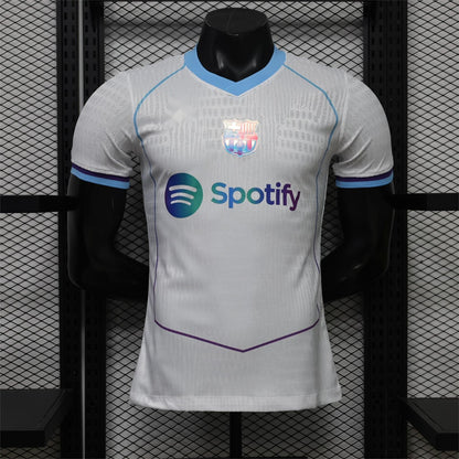 2026-27 Barcelona White Special Player S-2XL