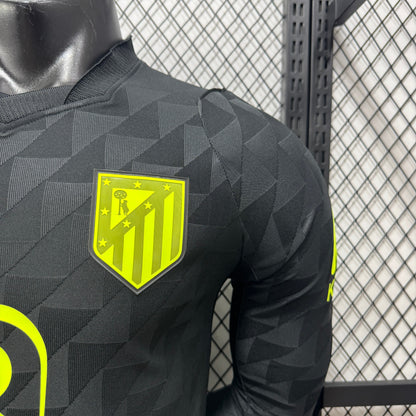 2026-27 Atletico Madrid Away Long Sleeved Player S-3XL