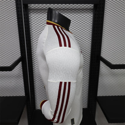 2026 Maglia away a maniche lunghe da giocatore della Spagna Due stelle S-2XL