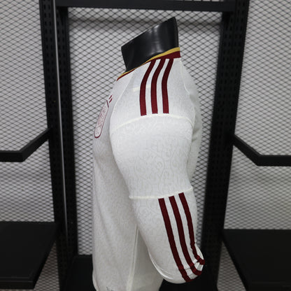 2026 Maglia away a maniche lunghe da giocatore della Spagna Due stelle S-2XL