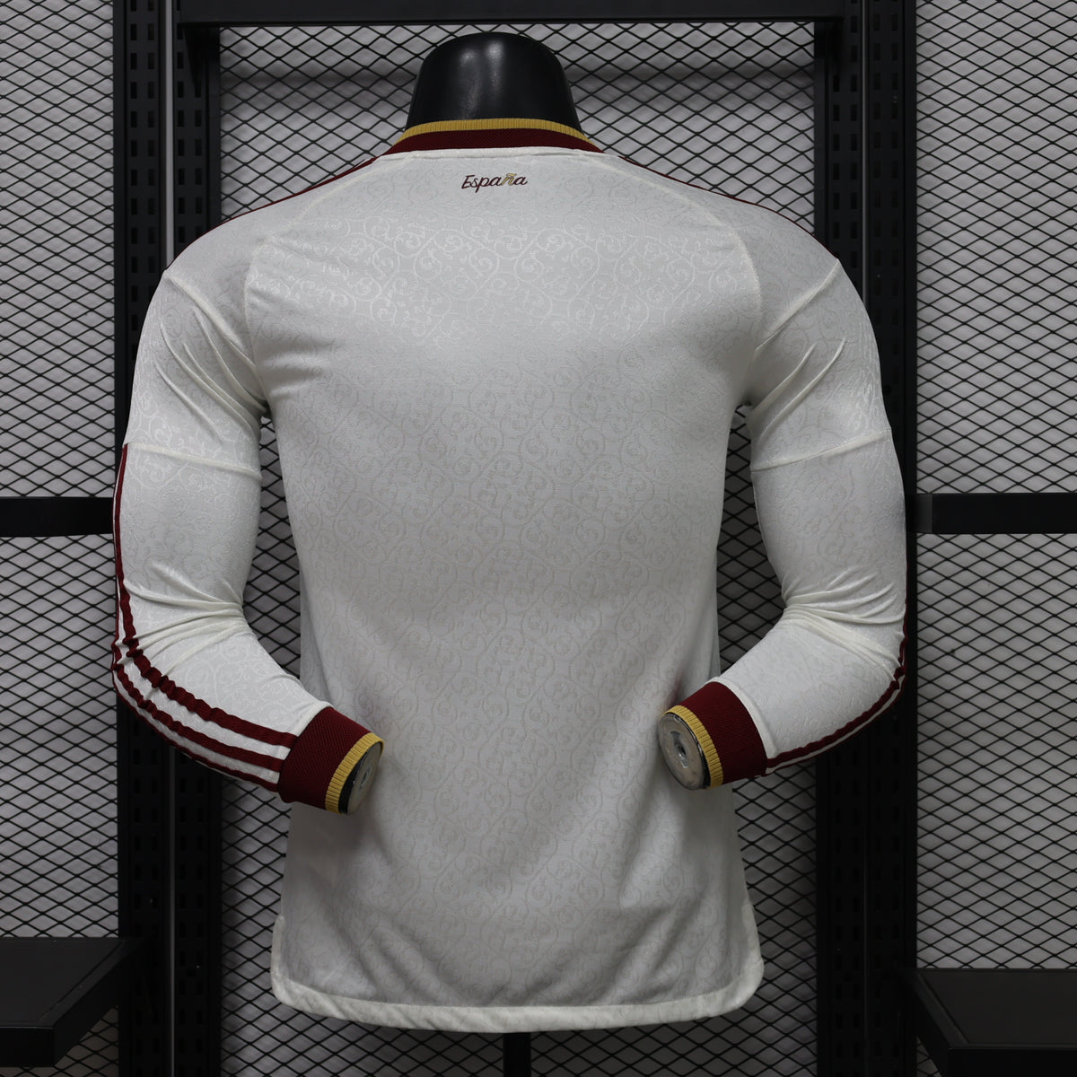 2026 Spain Away 2 stars chest badge Long Sleeve Player S-3XL