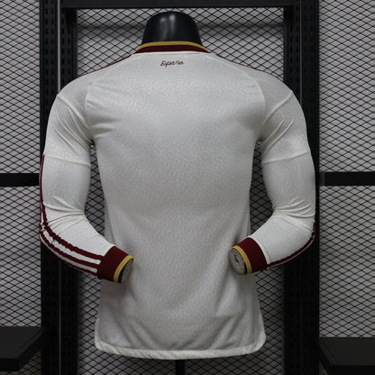 2026 Maglia away a maniche lunghe da giocatore della Spagna Due stelle S-2XL