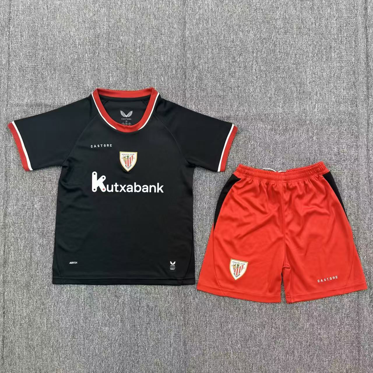 2026-27 Athletic Bilbao Away Black KIDS 16-28