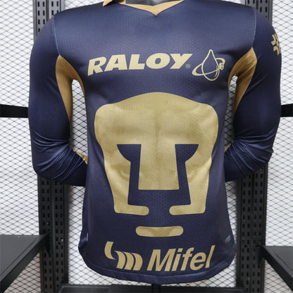 2026-27 Pumas Home Long Sleeve Player S-4XL