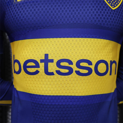 2026-27 Boca Juniors Home Long Sleeve Player S-4XL