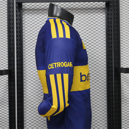 2026-27 Boca Juniors Home Long Sleeve Player S-4XL