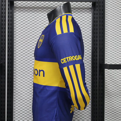 2026-27 Boca Juniors Home Long Sleeve Player S-4XL