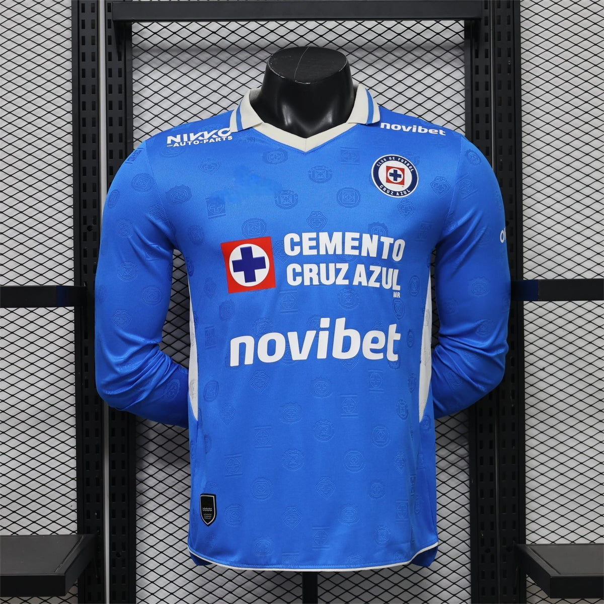 2026-27 Cruz Azul Home Long Sleeve Player S-3XL