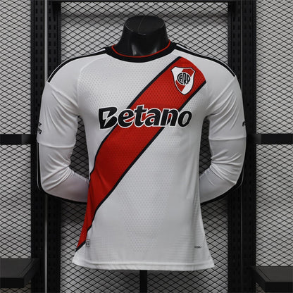 2026-27 River Plate Home Long Sleeve Player S-3XL