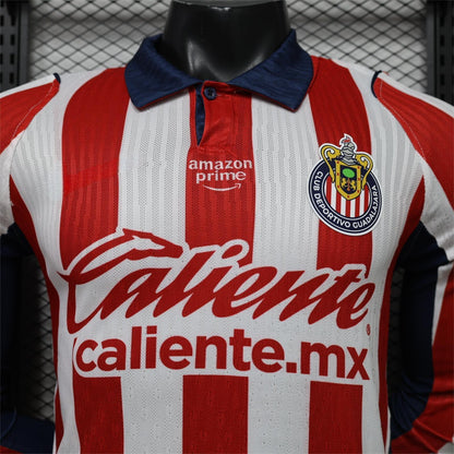 2026-27 Chivas Home Long Sleeve Player S-3XL