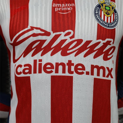 2026-27 Chivas Home Long Sleeve Player S-3XL
