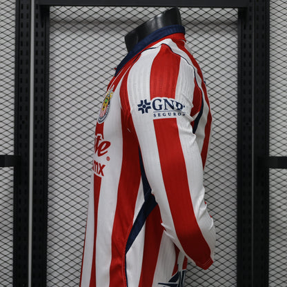 2026-27 Chivas Home Long Sleeve Player S-3XL