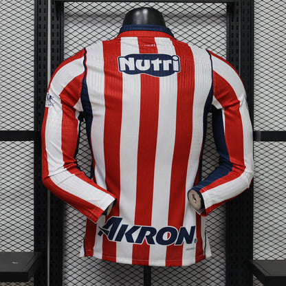 2026-27 Chivas Home Long Sleeve Player S-3XL