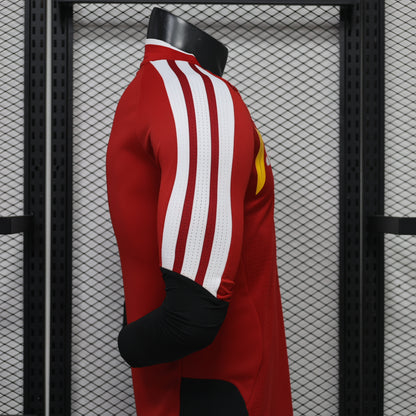 2026 Germany Red Training Long Sleeve Player S-3XL