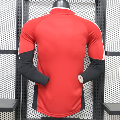 2026 Germany Red Training Long Sleeve Player S-3XL