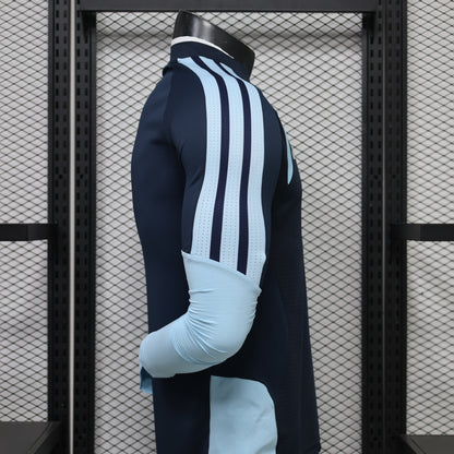 2026 Argentina Navy Blue Training Long Sleeve Player S-3XL