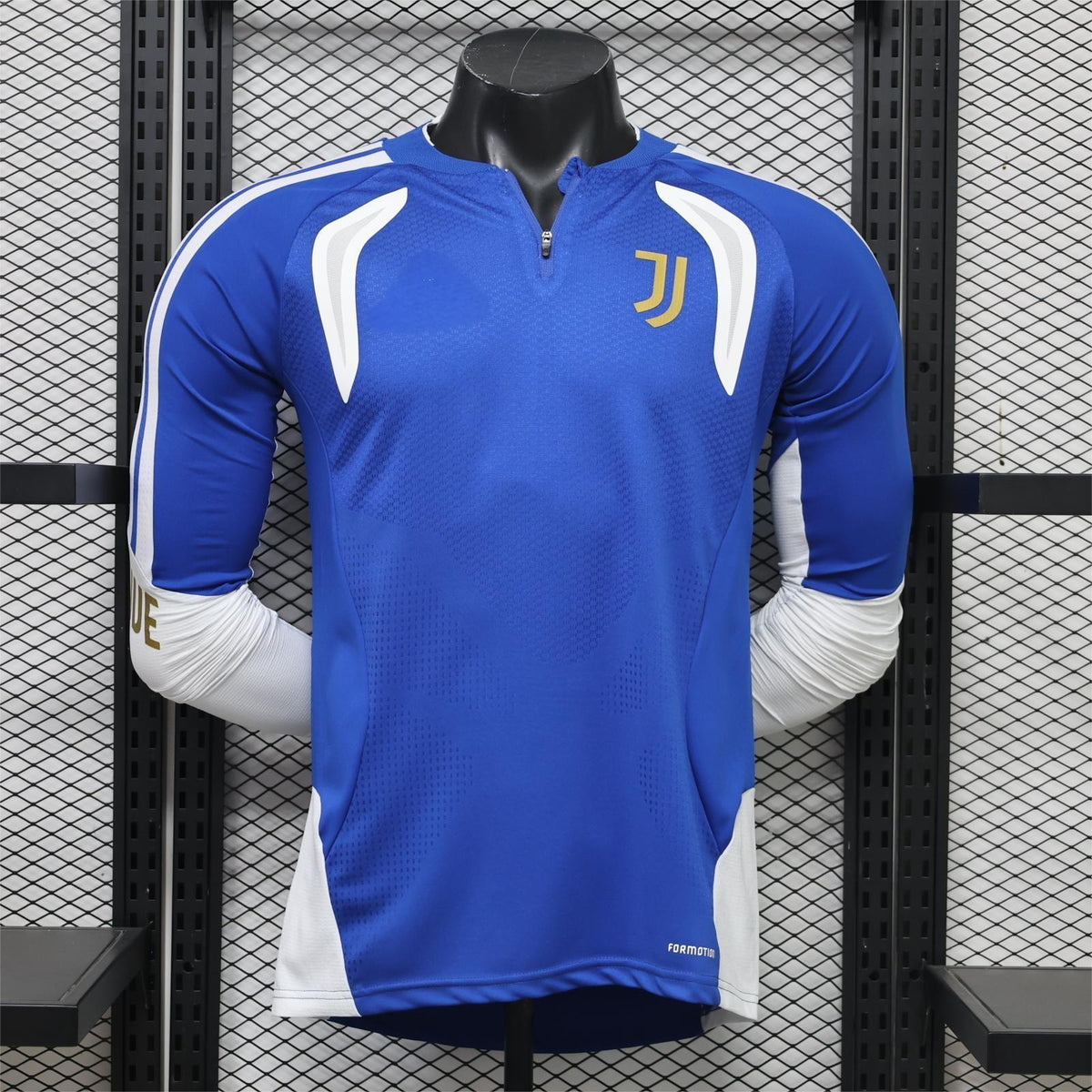 2026-27 Juventus Blue Training Long Sleeve Player S-3XL