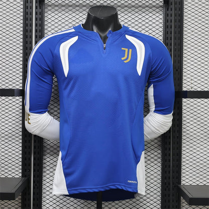 2026-27 Juventus Blue Training Long Sleeve Player S-3XL