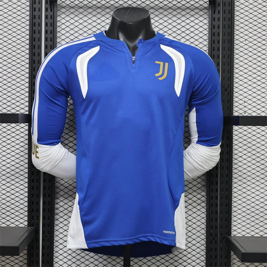 2026-27 Juventus Blue Training Long Sleeve Player S-3XL