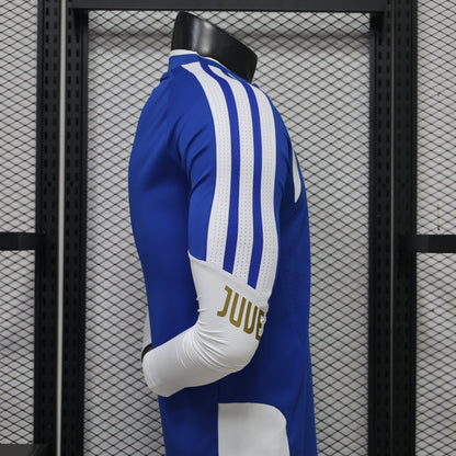 2026-27 Juventus Blue Training Long Sleeve Player S-3XL