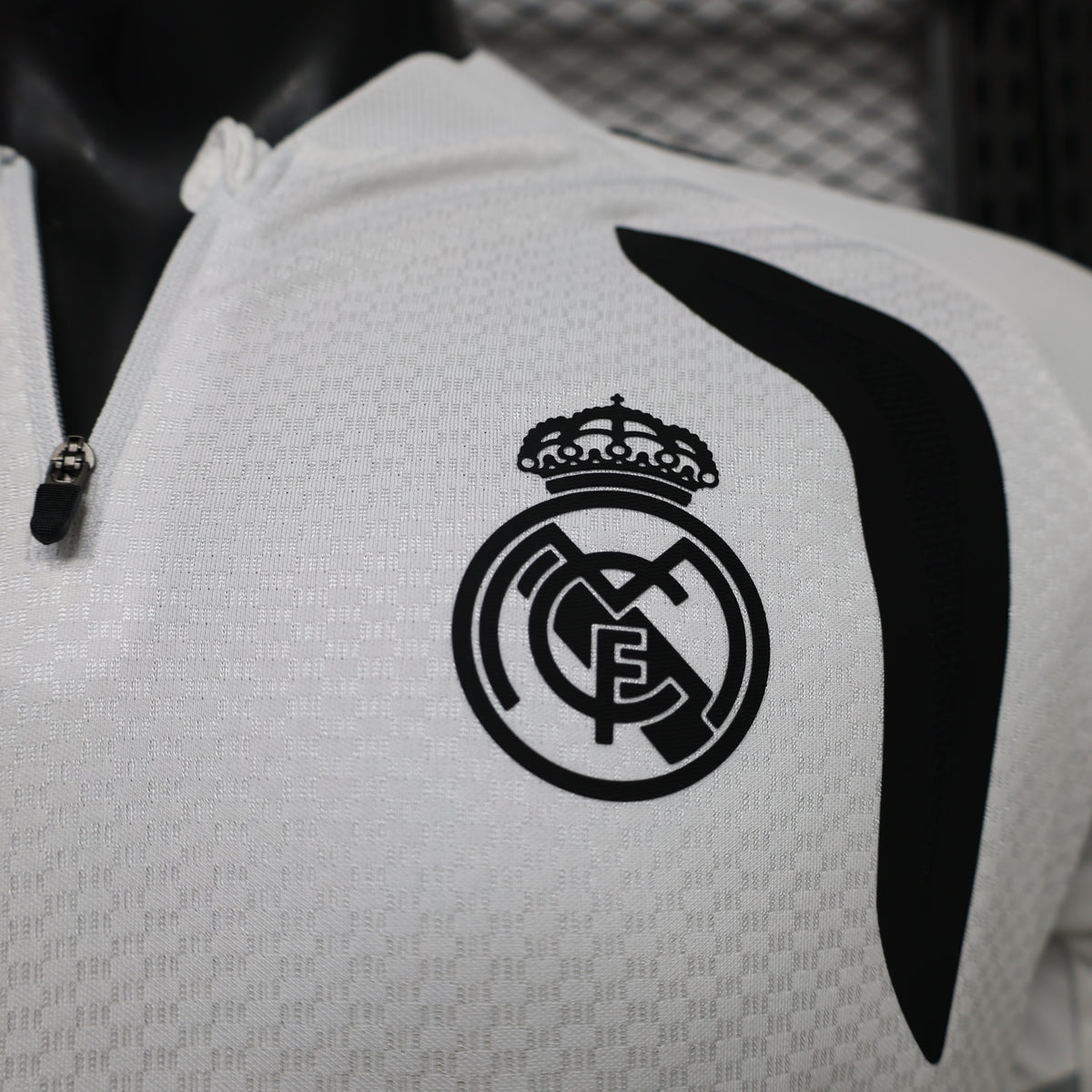 2026-27 Real Madrid White Training Long Sleeve Player S-3XL