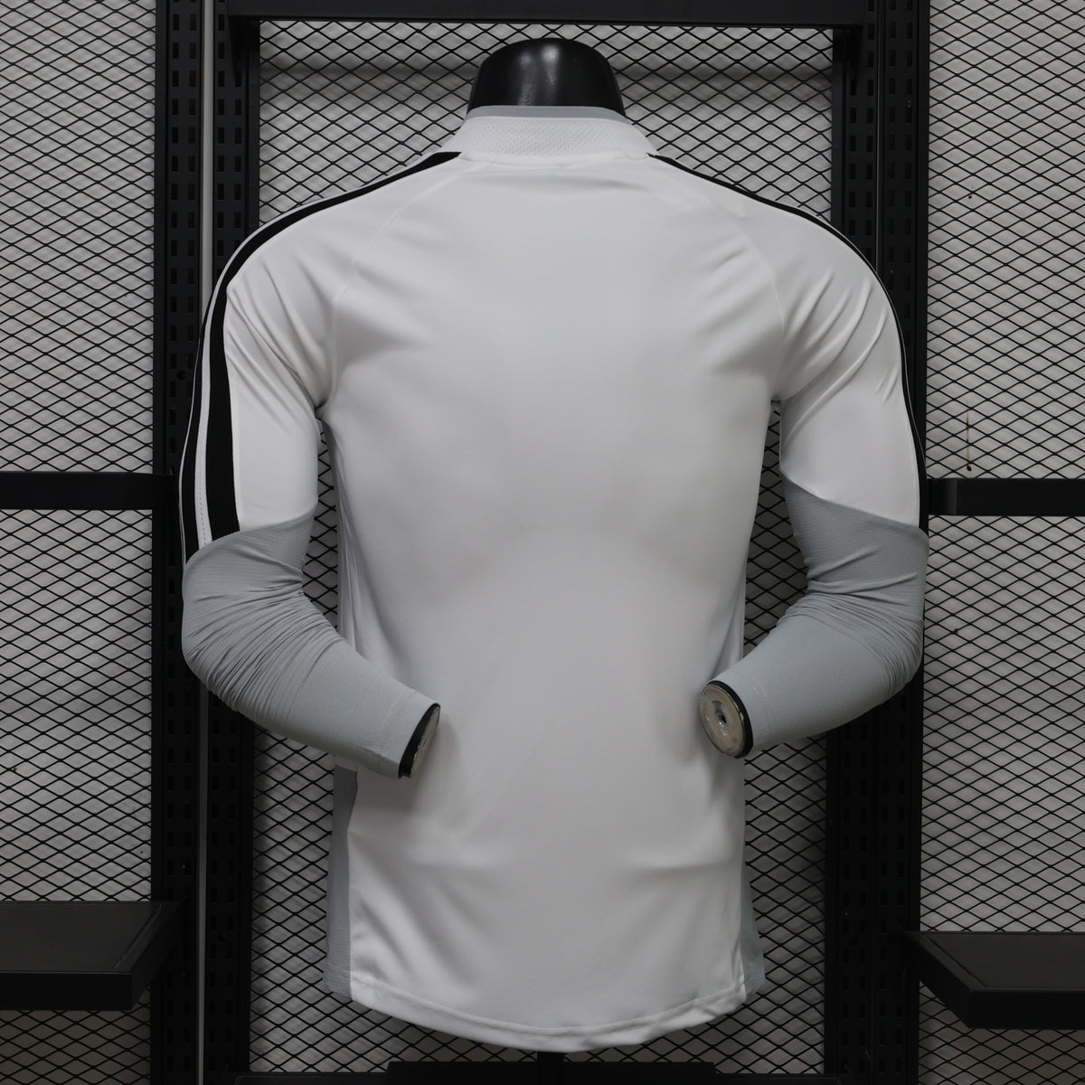 2026-27 Real Madrid White Training Long Sleeve Player S-3XL
