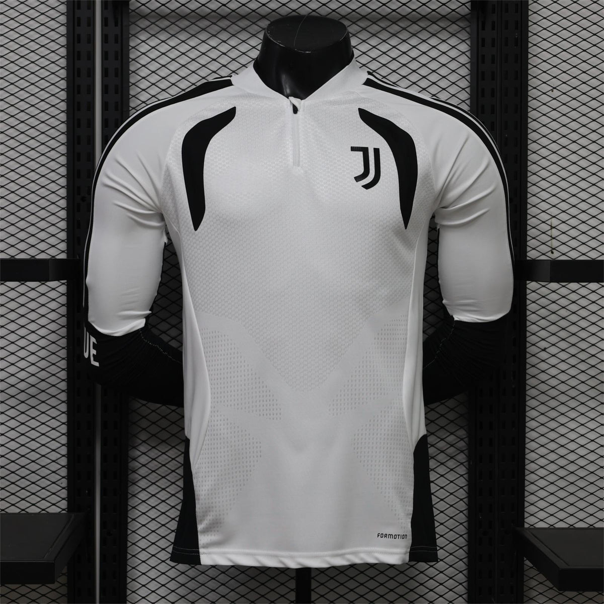 2026-27 Juventus White Training Long Sleeve Player S-3XL