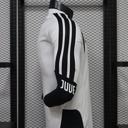 2026-27 Juventus White Training Long Sleeve Player S-3XL