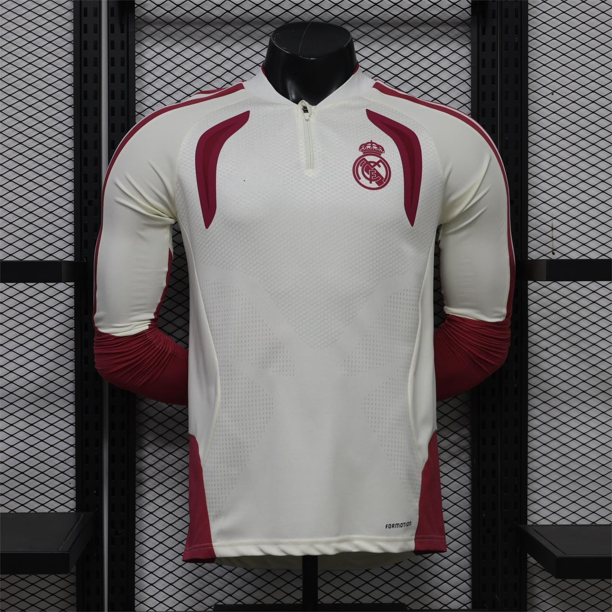 2026-27 Real Madrid Training Red Long Sleeve Player S-3XL