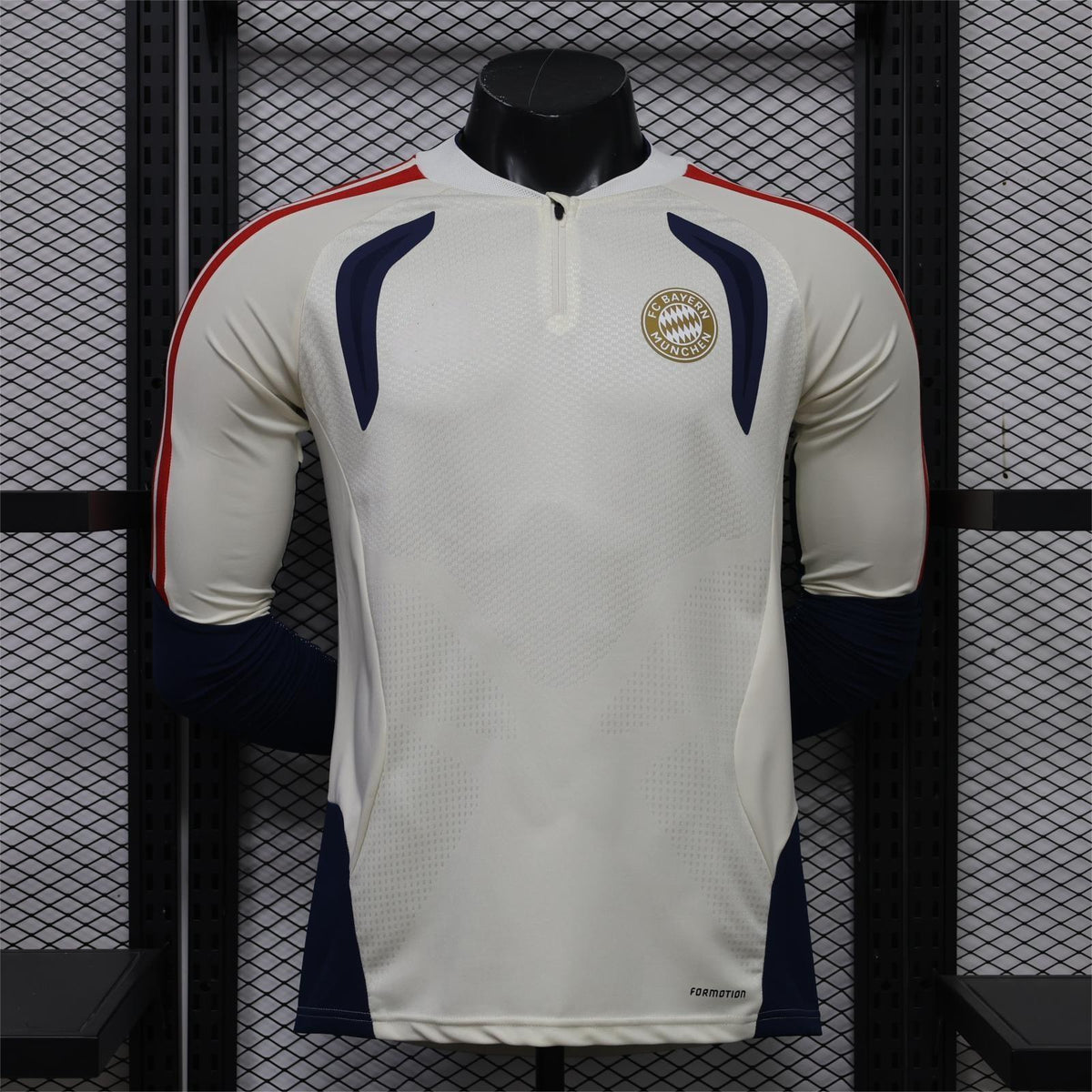 2026-27 Bayern White Long Sleeve Player S-3XL
