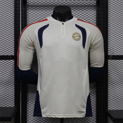 2026-27 Bayern White Long Sleeve Player S-3XL