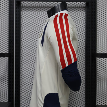 2026-27 Bayern White Long Sleeve Player S-3XL